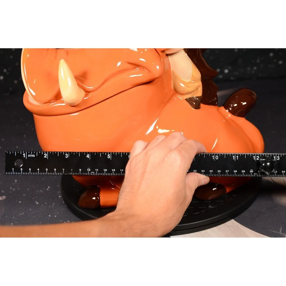 RARE Disney Auctions Pumbaa & Timon Limited Edition 350 Made‎ Cookie Jar BOX
